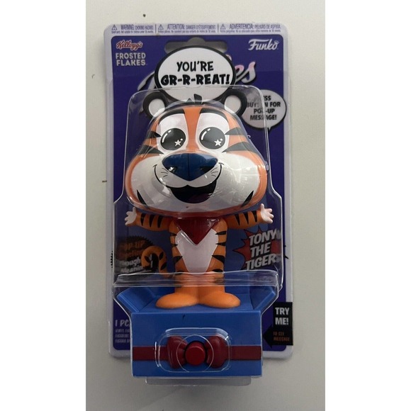 Funko Popsies‎ Tony The Tiger Kellogg's Frosted Flakes Ad Icons Pop-Up Greetings - Picture 1 of 2